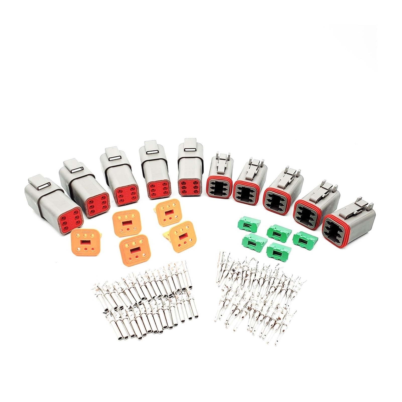 445/185 / 85 stücke deutsch Dt. Drahtverbinder Wasserdichter Stecker Auto Elektrischer Kabelstecker Plug LKW-Kabelbaum(85pcs without box) von QSBVSO