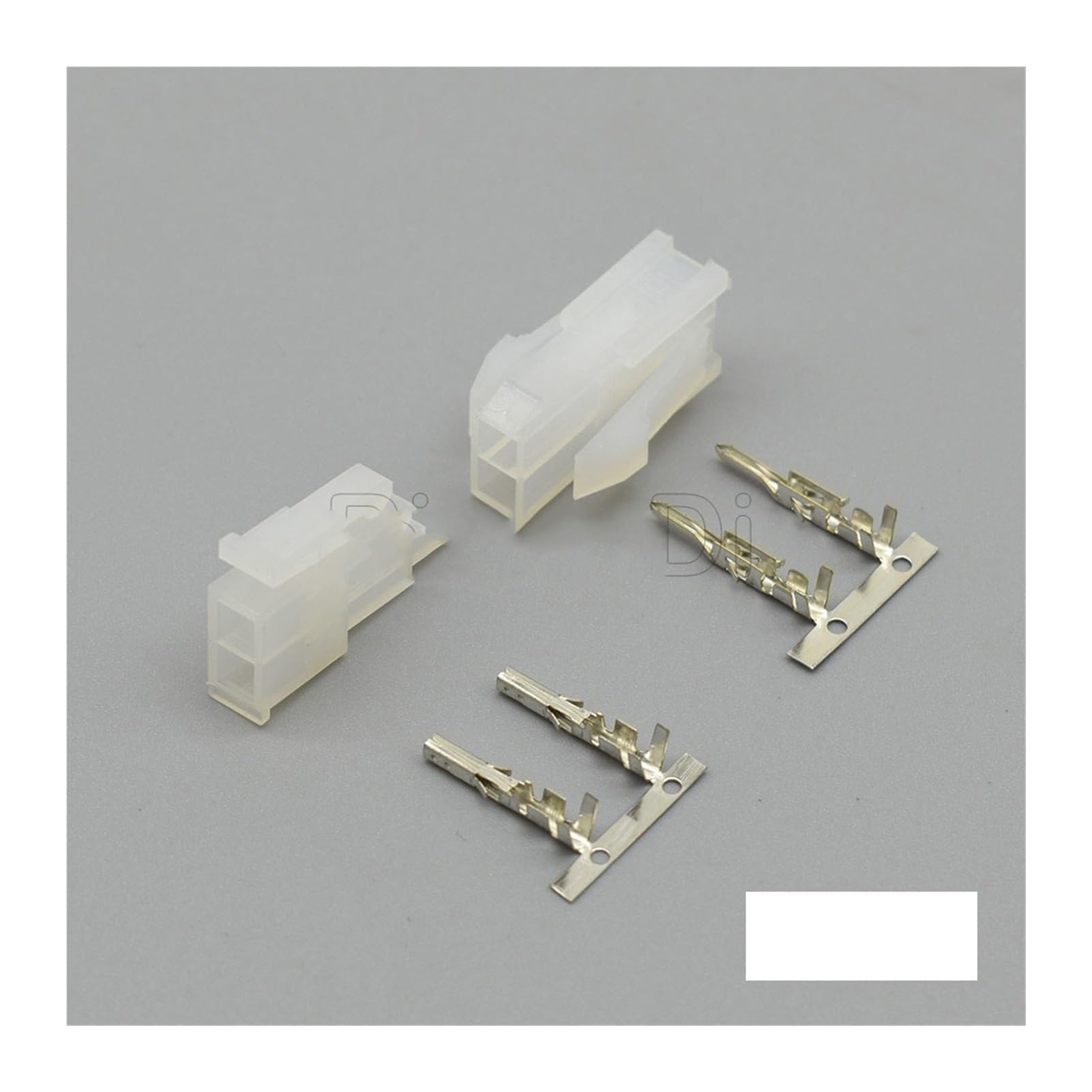 5-50Set 5557 5569 5559 2Pin Zweireihiger transparenter schwarzer Molex 4.2 ATX. Männlicher weiblicher Anschlussstecker Compatible with Computer(55575559-2X1Y,5Pcs) von QSBVSO