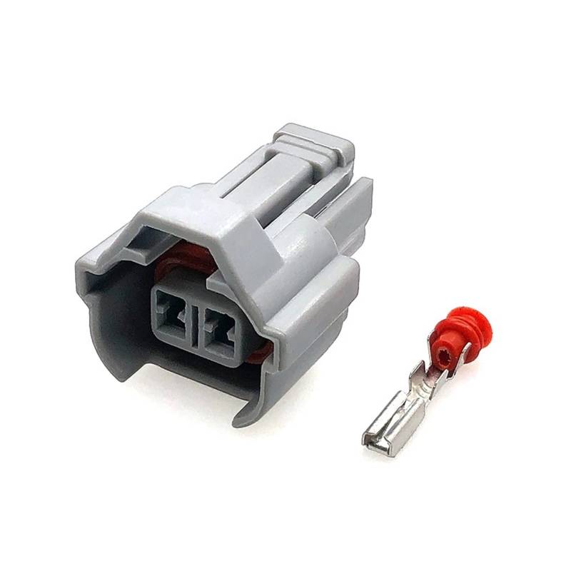 5 Sätze 2 Pin Way 2.0 mm Auto wasserdichte Kabelverbinder Auto Kraftstoff Injektor Connectors Stecker 6189-0039 Compatible with Toy~TA H~nda Nissn usw von QSBVSO