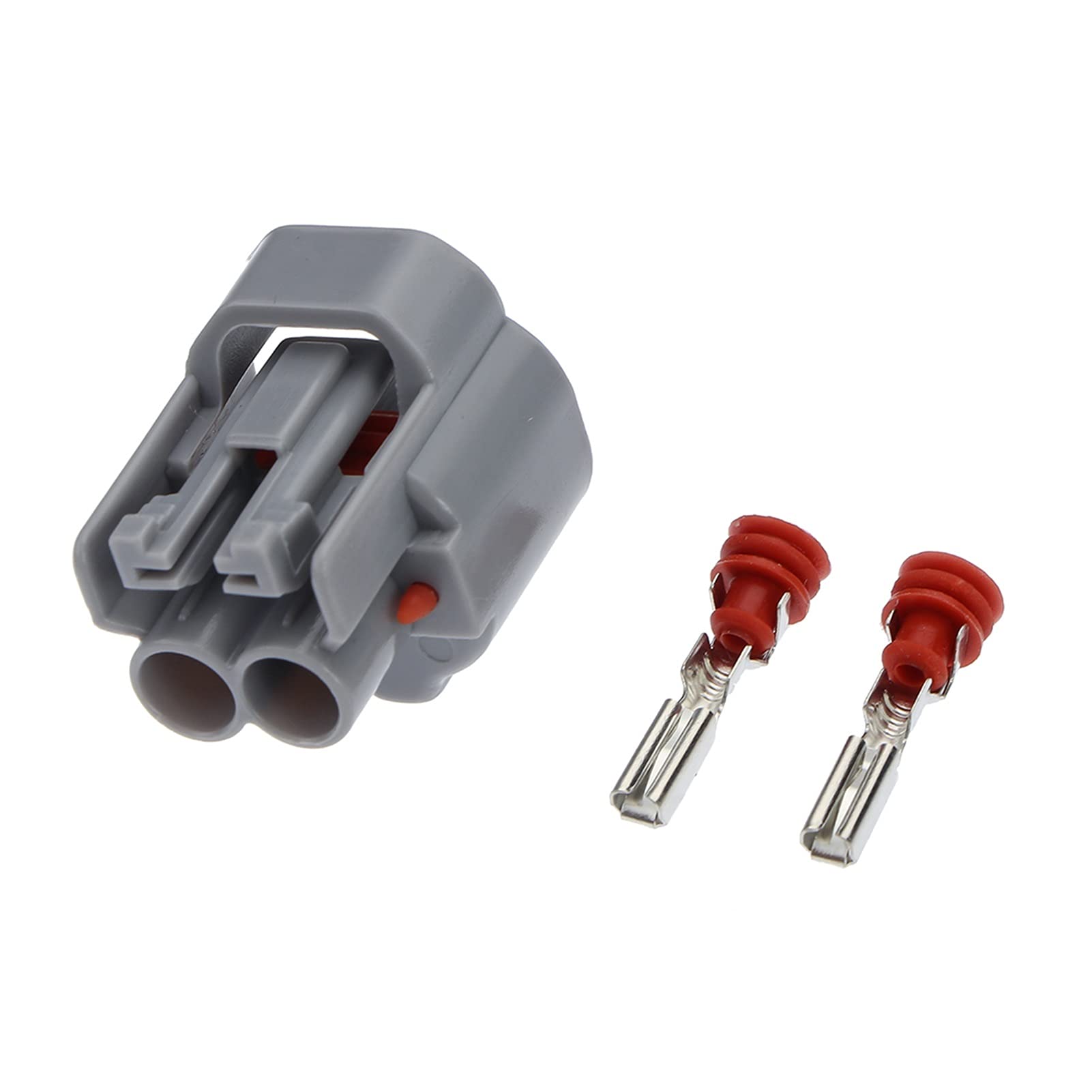 5 Sätze 2.0mm 2 Pin/Way Car Connector Injector Buchse-Stecker-Stecker-Kit Compatible with Toy~TA 6189-0031 Automatischer elektrischer Kabelbaum(1 set) von QSBVSO