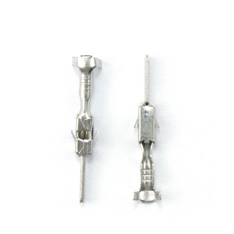 Automobilverbinder Pins 1,5/3,5mm männlich weibliche terminale Kabelbaum elektrische Auto-Ansatzdraht Crimpwerkzeug Compatible with Vw. Tyco TE.(M 615 2.8 100pcs) von QSBVSO