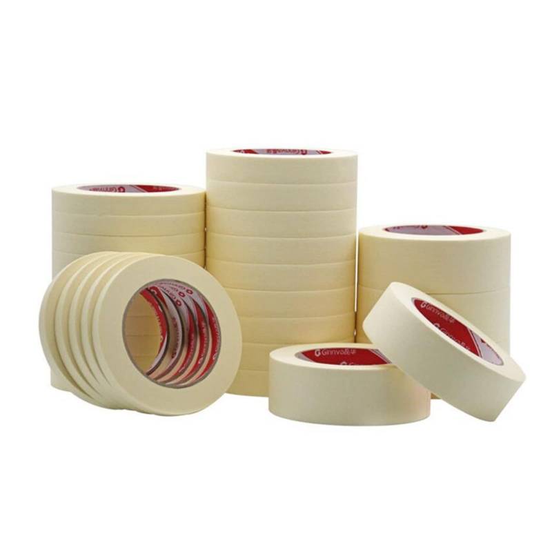 Masking Tape Weiß Farbe 20M Einzelband Klebstoff Krepppapier Compatible with Ölgemälde Skizze Zeichnung Lieferungen(15mm) von QSBVSO