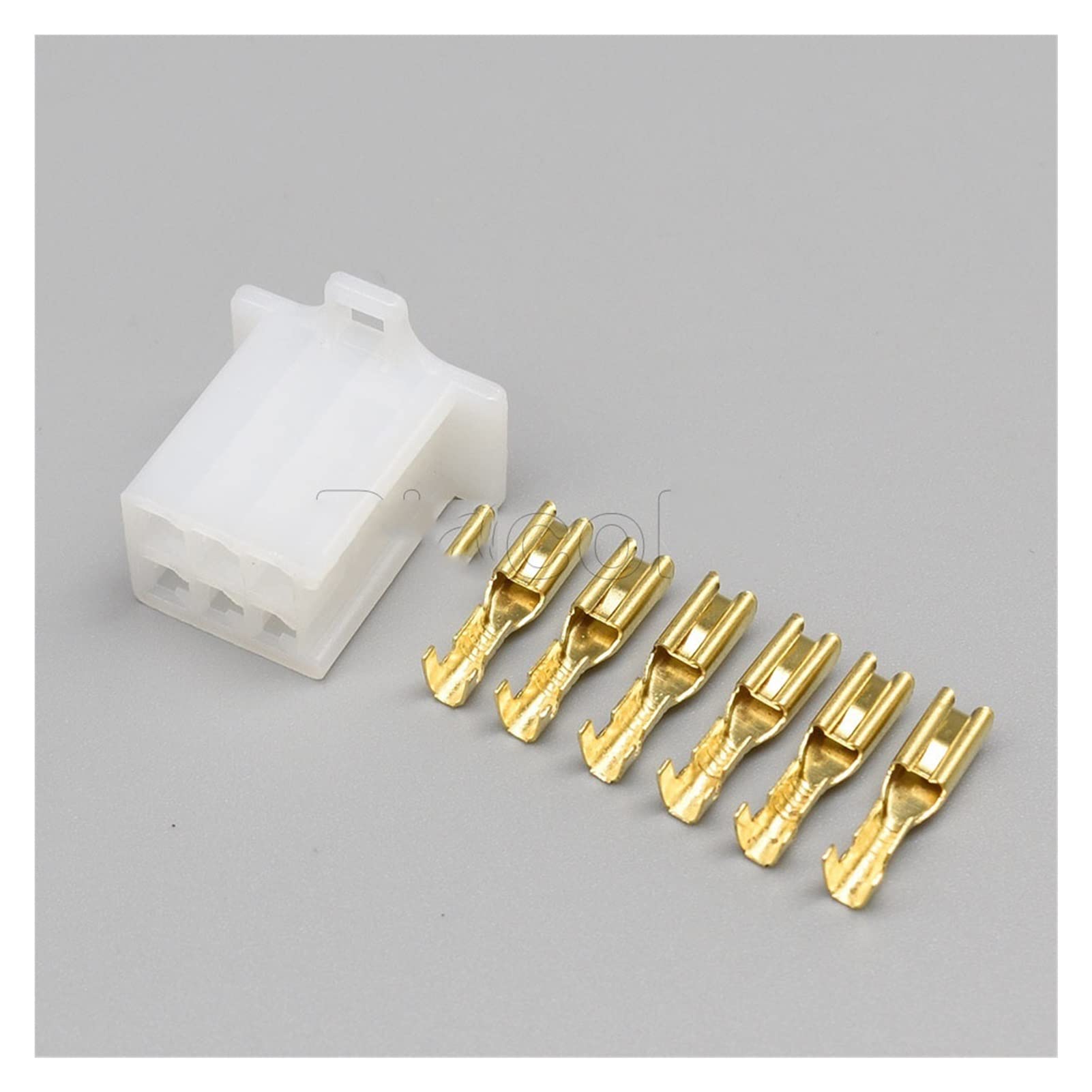 QSBVSO 1-20Sets 2.8mm-Serie unversiegelt 6 Pin 6030-6991 6040-6111 Mtw. Serie Automotive weiblicher männlicher Motorrad-Buchsenstecker(Female Set,1Set) von QSBVSO