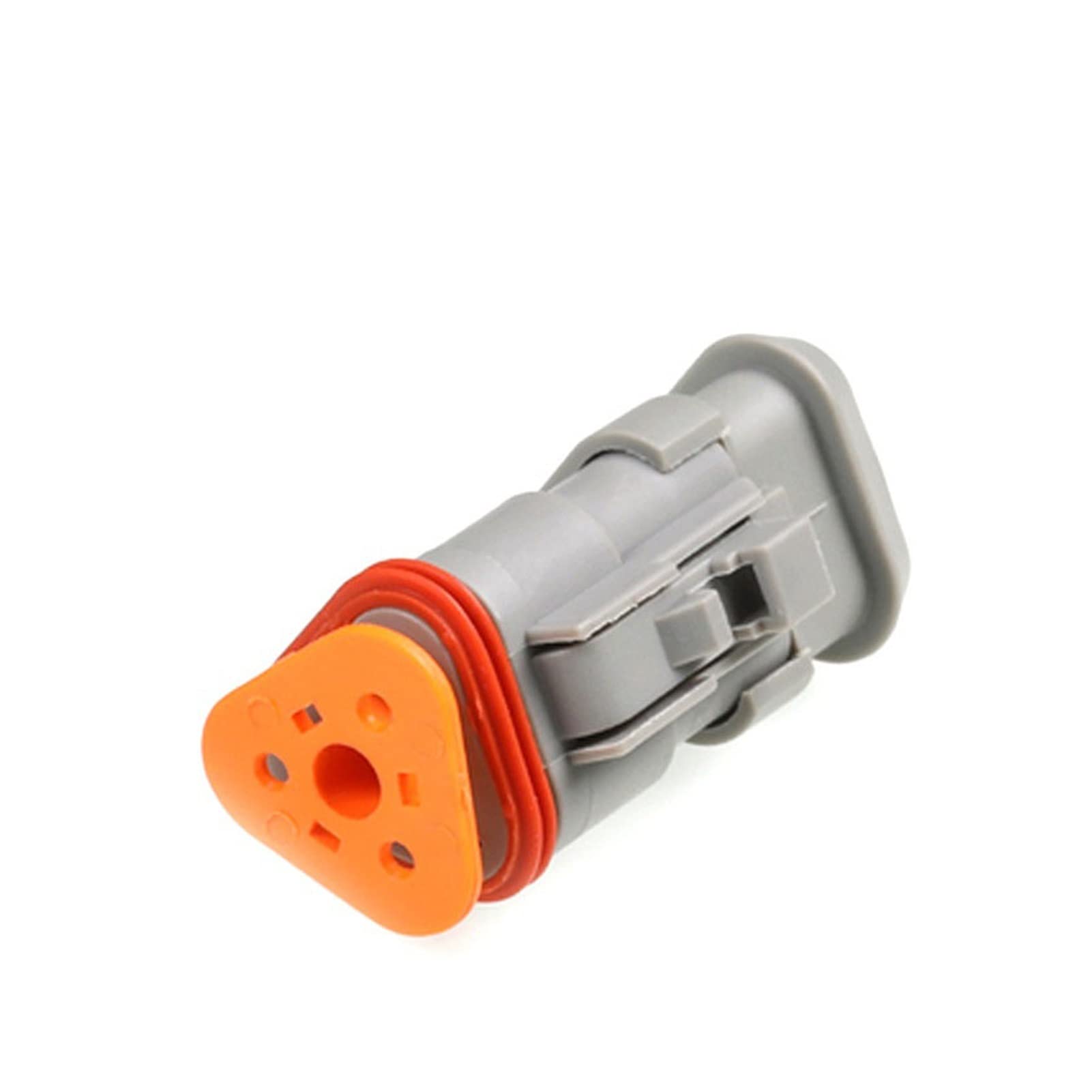 QSBVSO 2-12 Pin deutsch grau stecker wasserdichter männlicher und weiblicher hoher hinterer abdeckungsbuchse Compatible with technikfahrzeug 22-1 6AWG DT06-2S-E008(3p Female,50 Sets) von QSBVSO