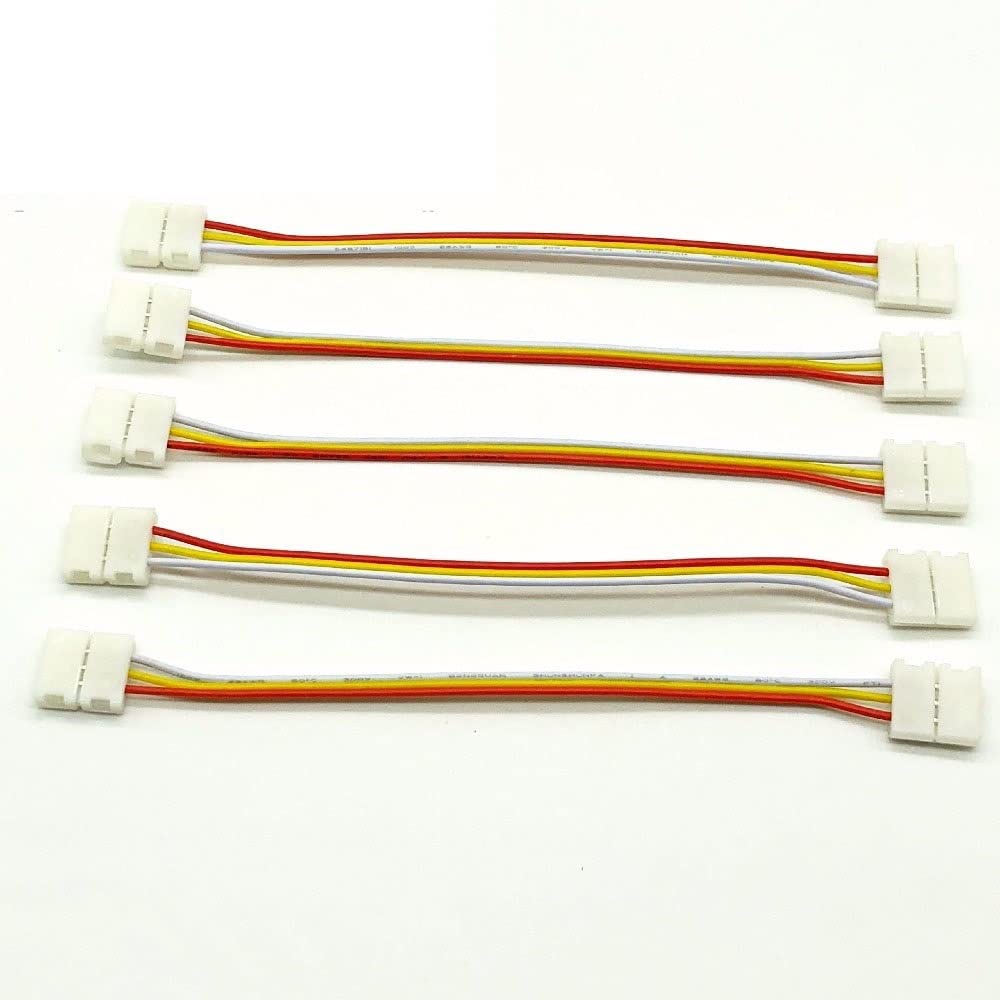 QSBVSO RGB 3Pin 10mm Streifenverbinder 5pcs / Lot Schweißverbinder. von QSBVSO