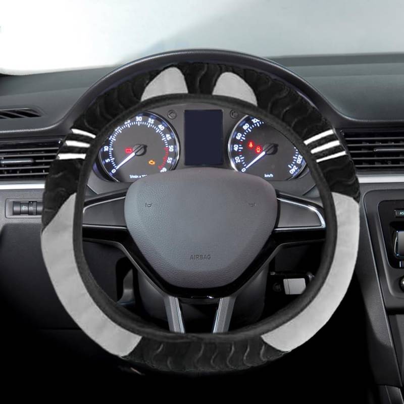 Auto Lenkradhüllen für KIA Retona Rio Roadster Sedona Seltos,Lenkradbezug Schutzhülle Steering Wheel Cover Lenkradschoner Verschleißfest Innenraum Zubehör,C von QSLLLY