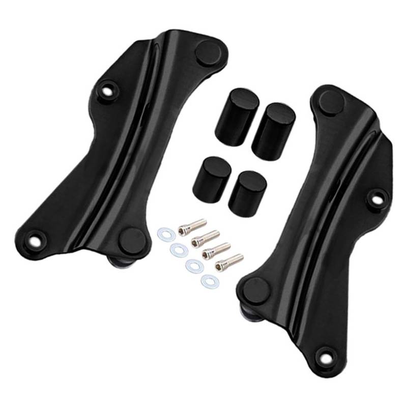 QSTDGVPW 4 Punkt Docking Hardware Kit für Motorräder, Ersatzteile Und Easy Setup, Schwarz von QSTDGVPW