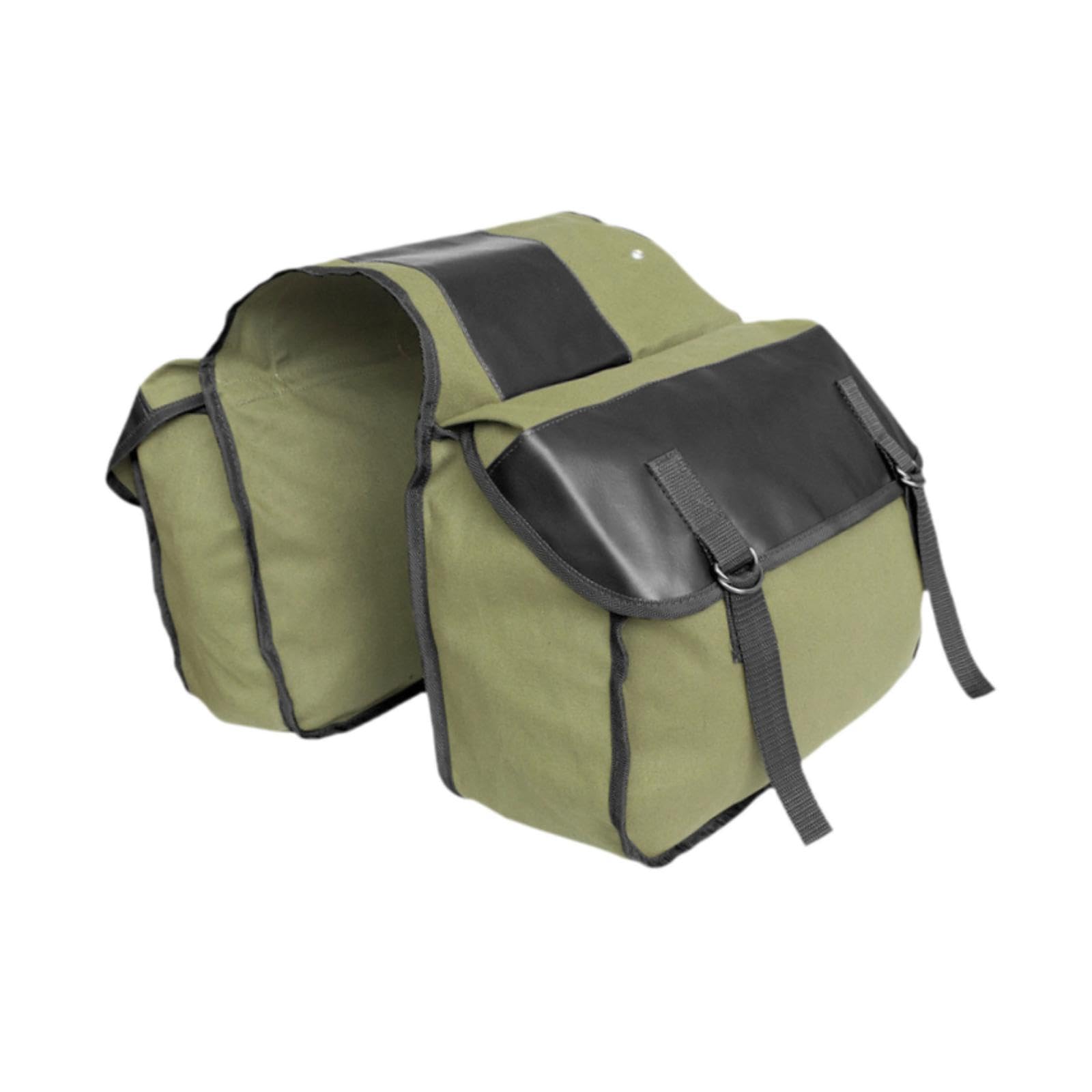 QSTDGVPW Fahrradtasche, Fahrradträgertasche, Satteltasche, Aufbewahrung, Gepäcktasche, Kofferraumtasche, Tragbar, für Falträder, Rennräder, Reisen, GrÜn von QSTDGVPW