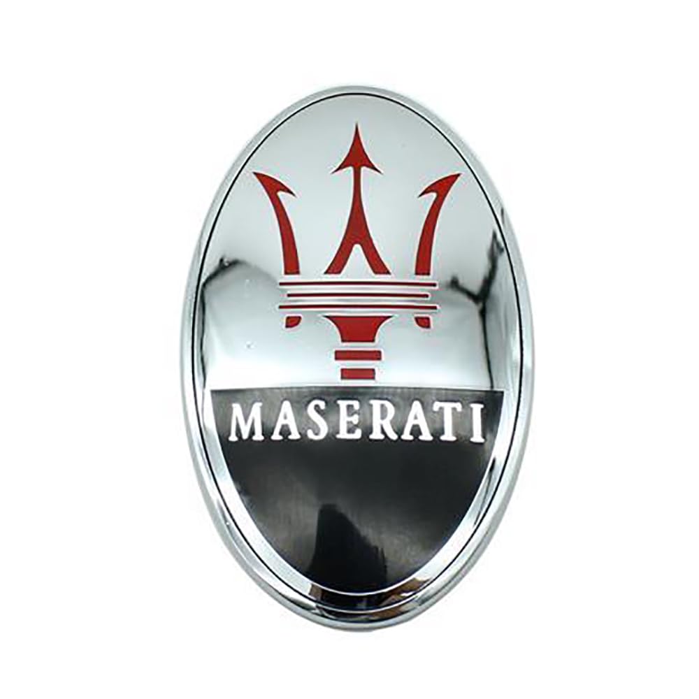 Körper Selbstklebender Emblem Aufkleber, für Mase-rati Ghibli III 2013-2017 Fahrzeug Auto Tuning Emblem, für Auto, Motorrad, Fahrrad,E von QTRXELKX