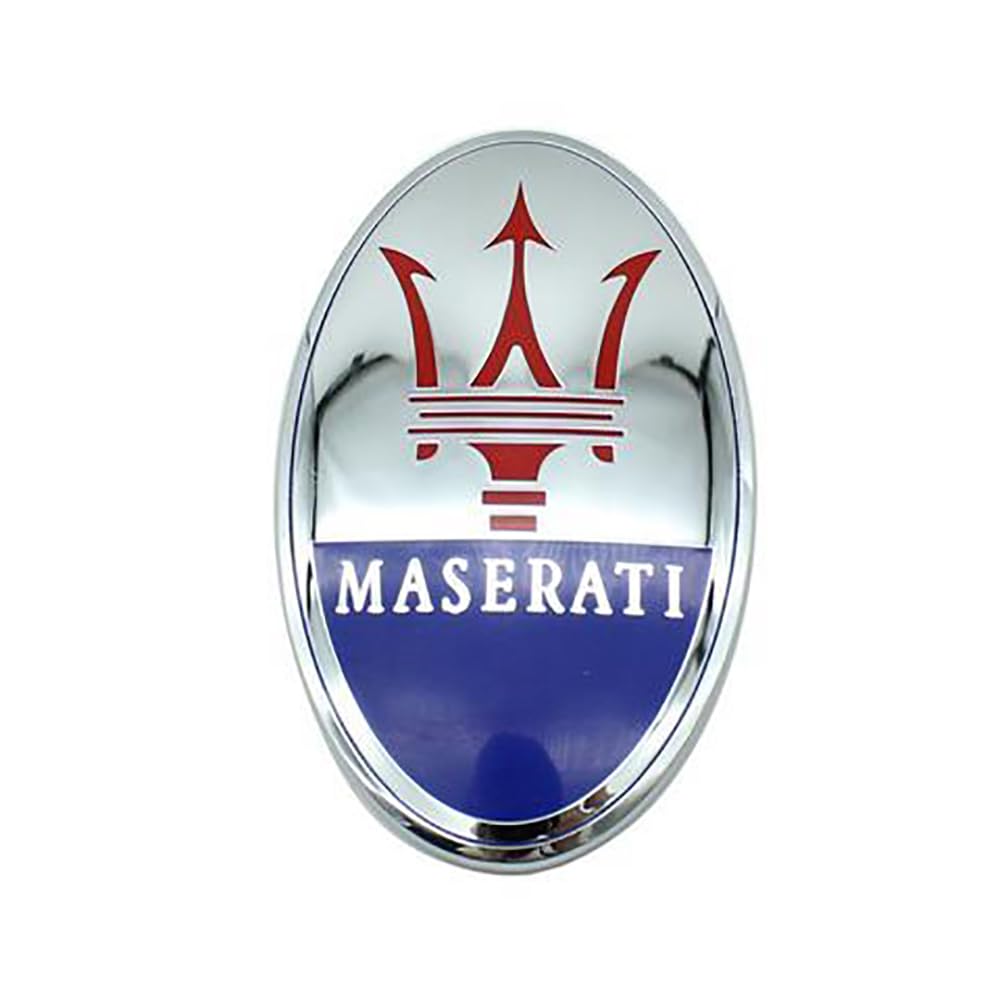 Körper Selbstklebender Emblem Aufkleber, für Mase-rati GranTurismo I 2017-2019 Fahrzeug Auto Tuning Emblem, für Auto, Motorrad, Fahrrad,A von QTRXELKX