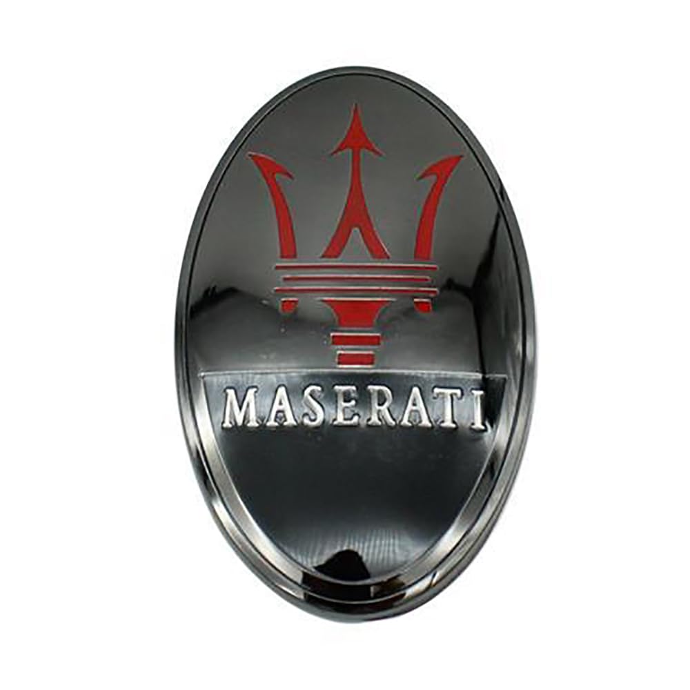 Körper Selbstklebender Emblem Aufkleber, für Mase-rati Quattroporte Sport 2008-2012 Fahrzeug Auto Tuning Emblem, für Auto, Motorrad, Fahrrad,B von QTRXELKX