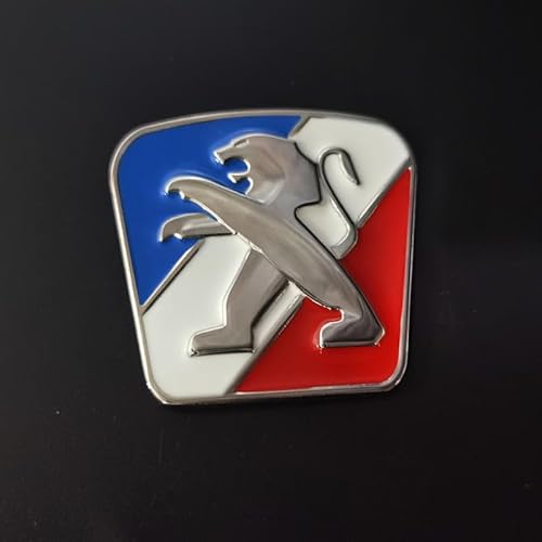 Körper Selbstklebender Emblem Aufkleber, für Peugeot 107 2008-2012 Fahrzeug Auto Tuning Emblem, für Auto, Motorrad, Fahrrad,A von QTRXELKX