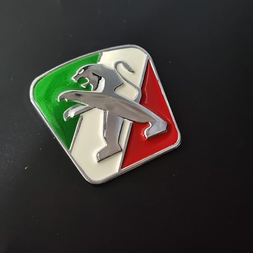 Körper Selbstklebender Emblem Aufkleber, für Peugeot 107 2008-2012 Fahrzeug Auto Tuning Emblem, für Auto, Motorrad, Fahrrad,B von QTRXELKX