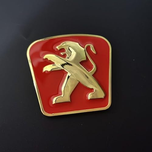 Körper Selbstklebender Emblem Aufkleber, für Peugeot 107 2012-2014 Fahrzeug Auto Tuning Emblem, für Auto, Motorrad, Fahrrad,C von QTRXELKX