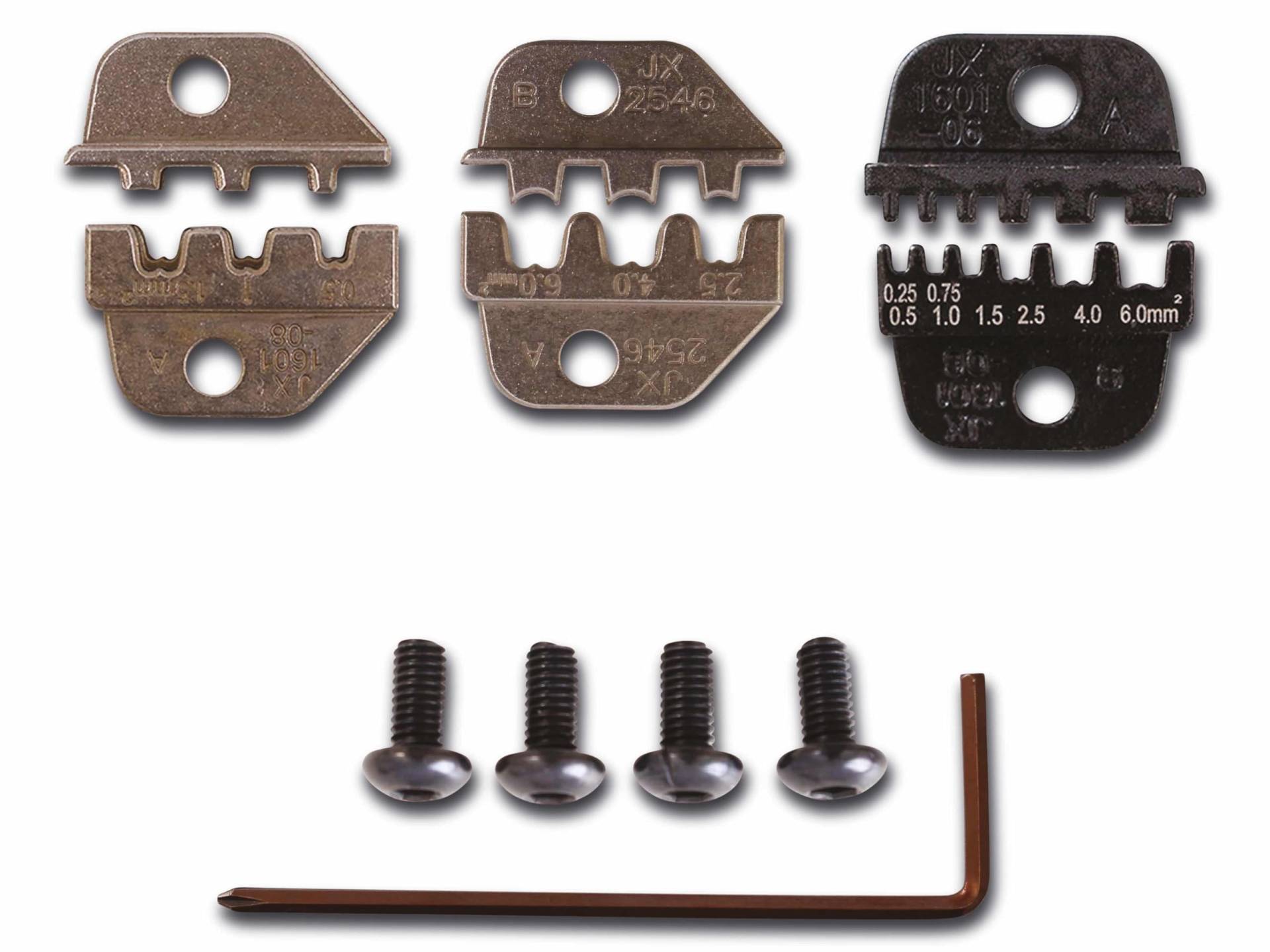 Quadrios 22T022 22T022 Ersatz-Bearbeitungseinsatz Aderendhülsen, Flachsteckhülsen, Solar-Steckverbinder 0.25 bis 6 mm² von QUADRIOS