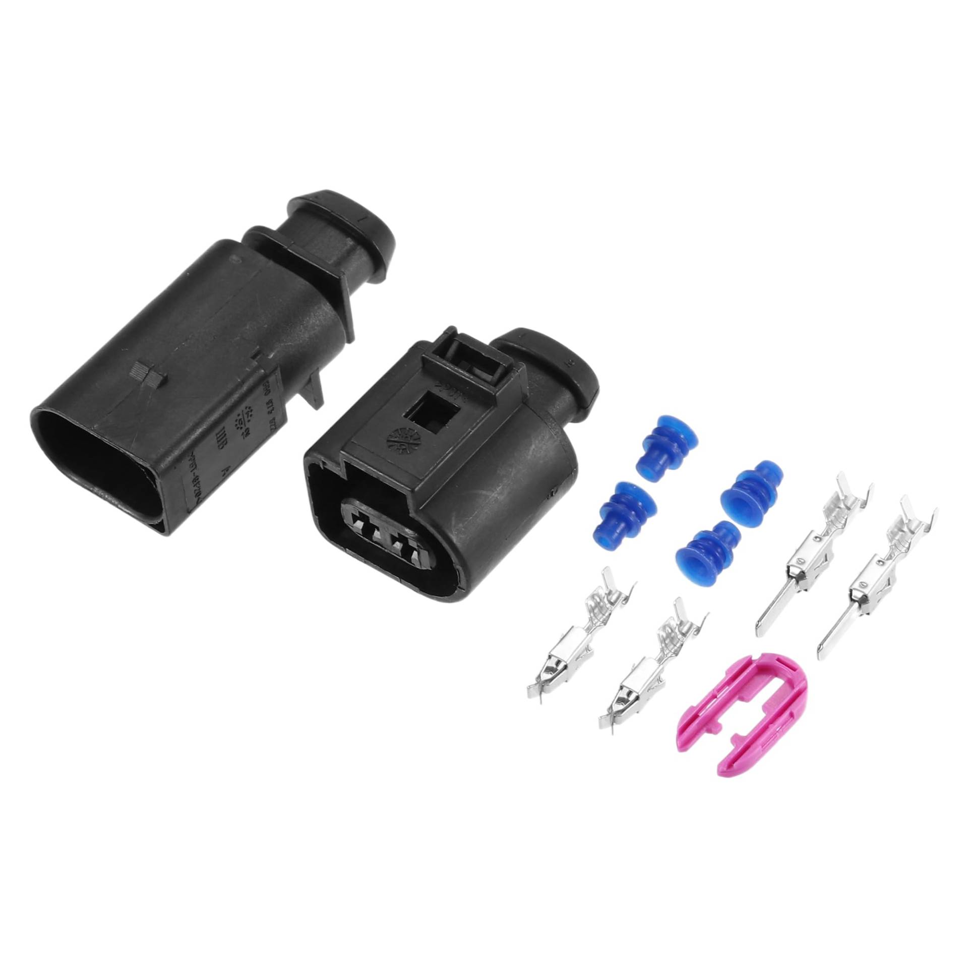 QUARKZMAN 1 Satz Hupenstecker 2 Stück Stecker und Buchse für Audi A6 von QUARKZMAN