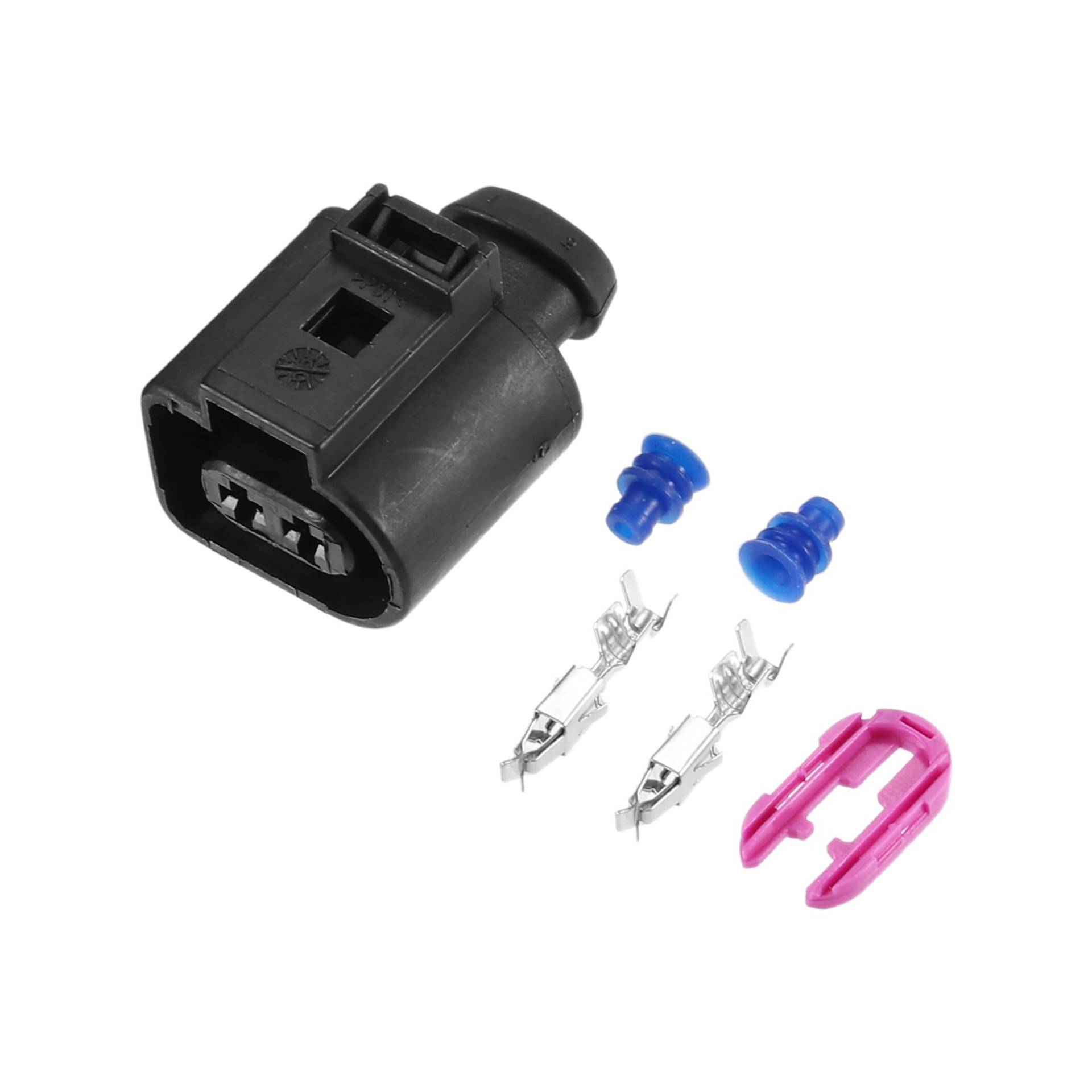 QUARKZMAN 1 Satz Hupenstecker Schwarz Nr.1J0973722 für Audi A6 2019-2020 von QUARKZMAN