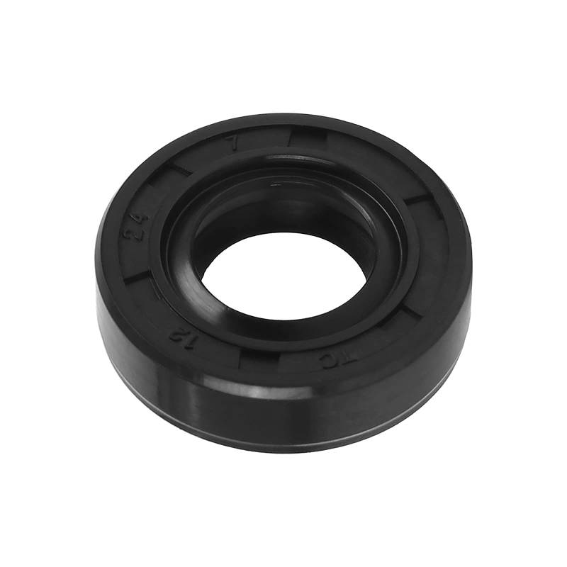 QUARKZMAN 1 Stück TC Wellen Dichtring Gummi Doppellippe 12 x 24 x 7mm für Motorrad Kurbelwellen und Hydraulikpumpen Schwarz von QUARKZMAN