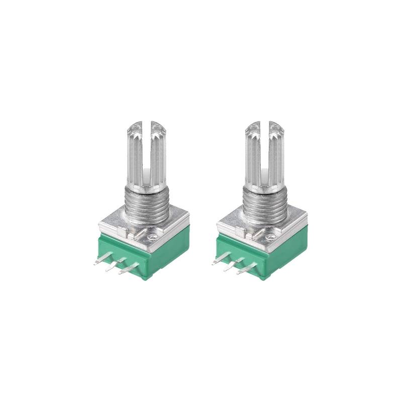 QUARKZMAN 10 Set Potentiometer 10K und 100K Ohm Variable Widerstände Einzel Drehen Rotation Kohlenstofffolie von QUARKZMAN