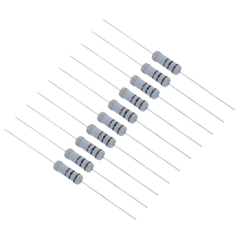 QUARKZMAN 50Stk Kohleschicht Widerstand 100ohm 1W 5% Metall Schicht Widerstand für Industrielle Elektrische Elektronik Bastelprojekte von QUARKZMAN