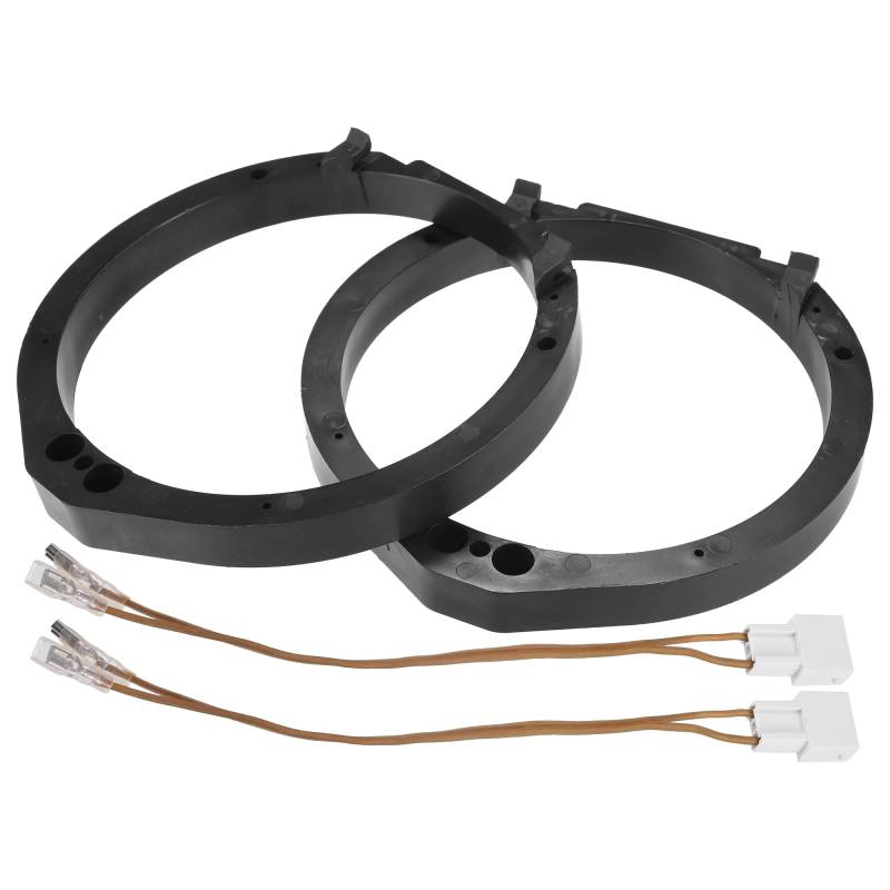 QUARKZMAN 6.5" Lautsprecher Adapter Distanz Ring mit Kabel Kombination für Honda von QUARKZMAN