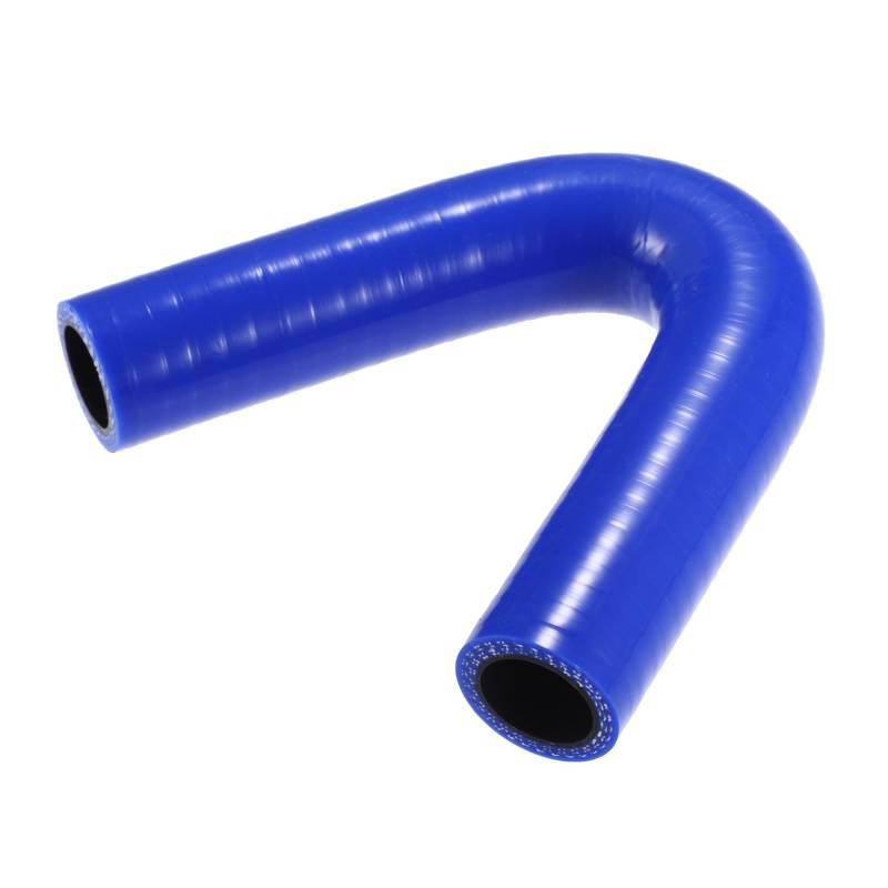 QUARKZMAN Auto Kupplung Silikon Schlauch 19mm 0.75" Innendurchm. 135 Grad Blau von QUARKZMAN