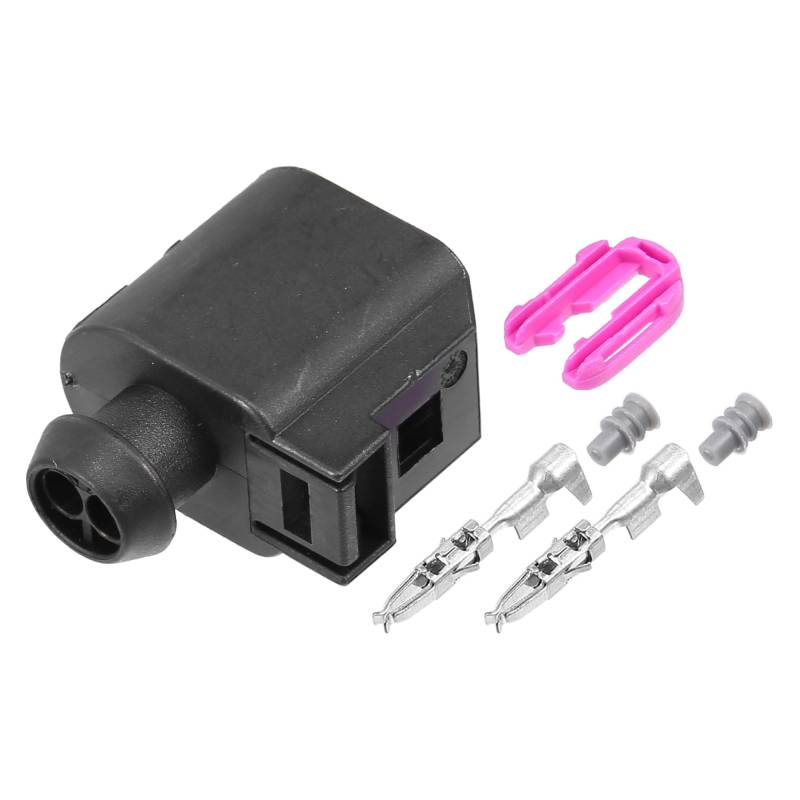 QUARKZMAN Nr.8T0973702/6E0973702 2 Stifte ABS Sensor Stecker Satz für VW für Audi von QUARKZMAN