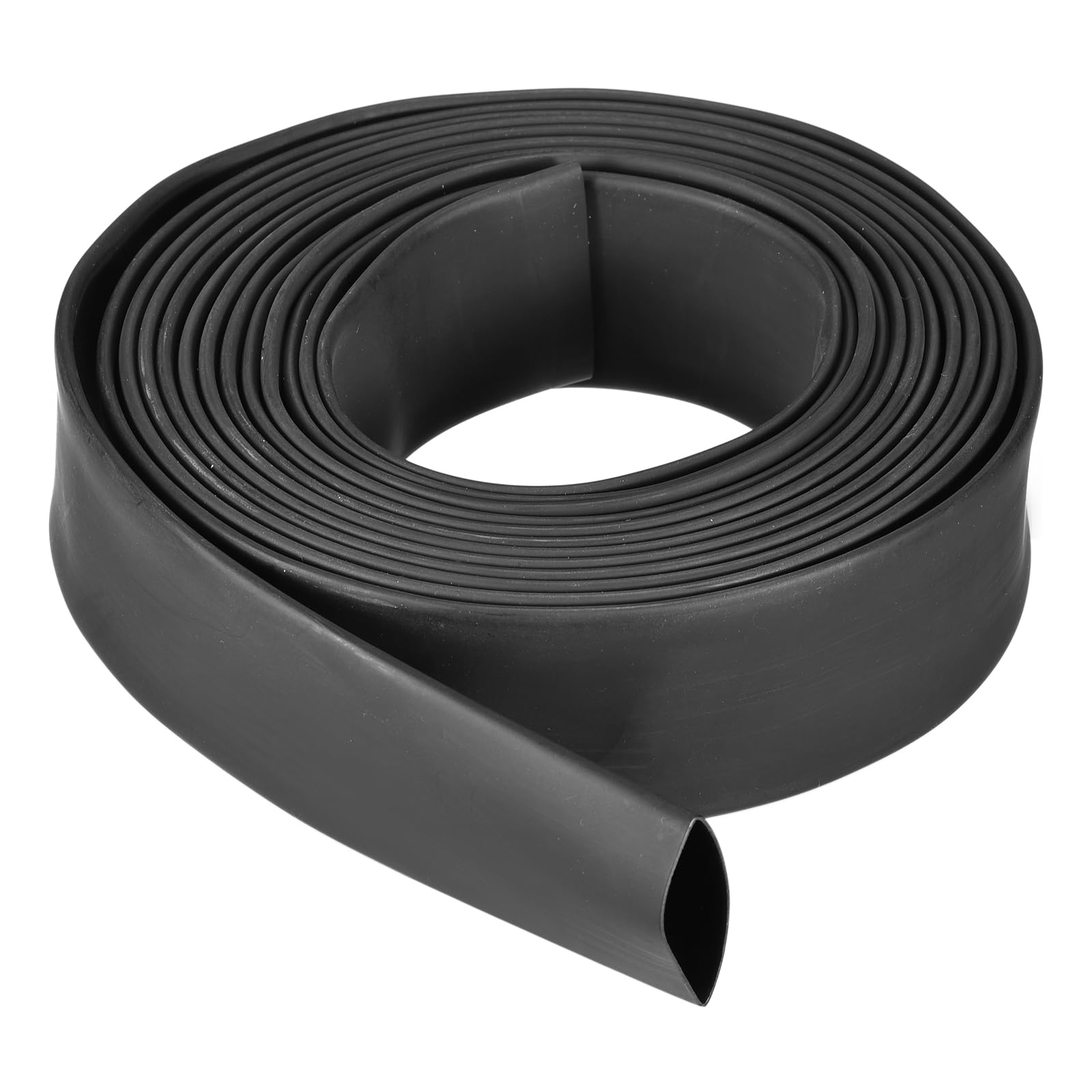 QUARKZMAN Schrumpfschlauch Schläuche Ø 25,4mm x 4,6M mit Kleber 4:1 Heat Shrink Tube Kabelrohr Wasserdicht Isolierschlauch für Kabel Schrumpfkappen Schwarz von QUARKZMAN