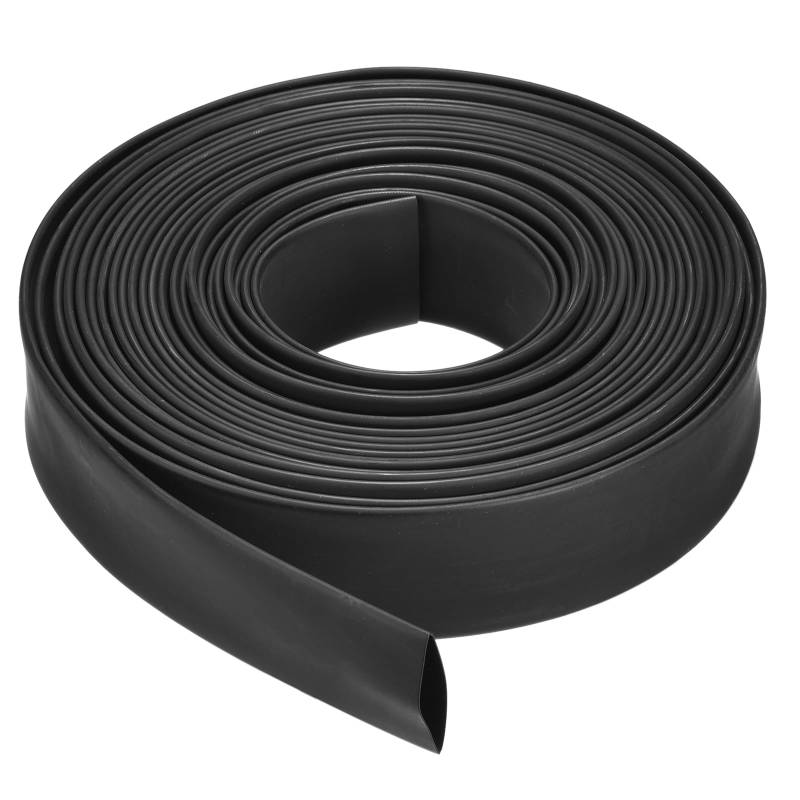 QUARKZMAN Schrumpfschlauch Schläuche Ø 25,4mm x 9,1M mit Kleber 4:1 Heat Shrink Tube Kabelrohr Wasserdicht Isolierschlauch für Kabel Schrumpfkappen Schwarz von QUARKZMAN