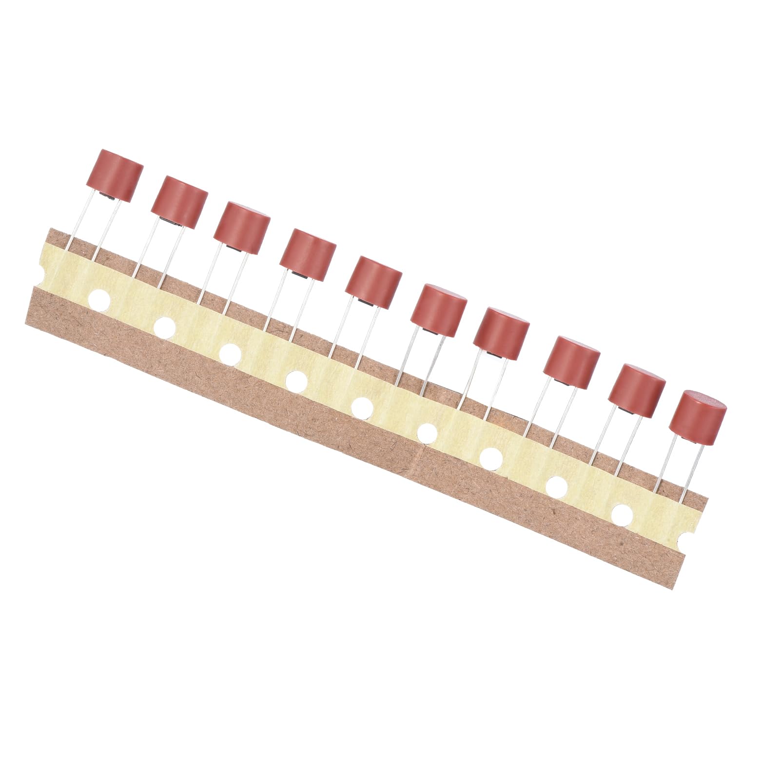 QUARKZMAN T6.3A 6.3A 250V Miniatur Träge x 10 Stück Runde Mikroelektrische Instrumentensicherung für elektronische Teile, [Rot] von QUARKZMAN