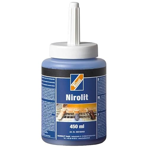 QUEBAg Nirolit Rostumwandler 450 ml mit Pinsel - Grundierung | Hocheffektiver Rostkonverter von QUEBAg