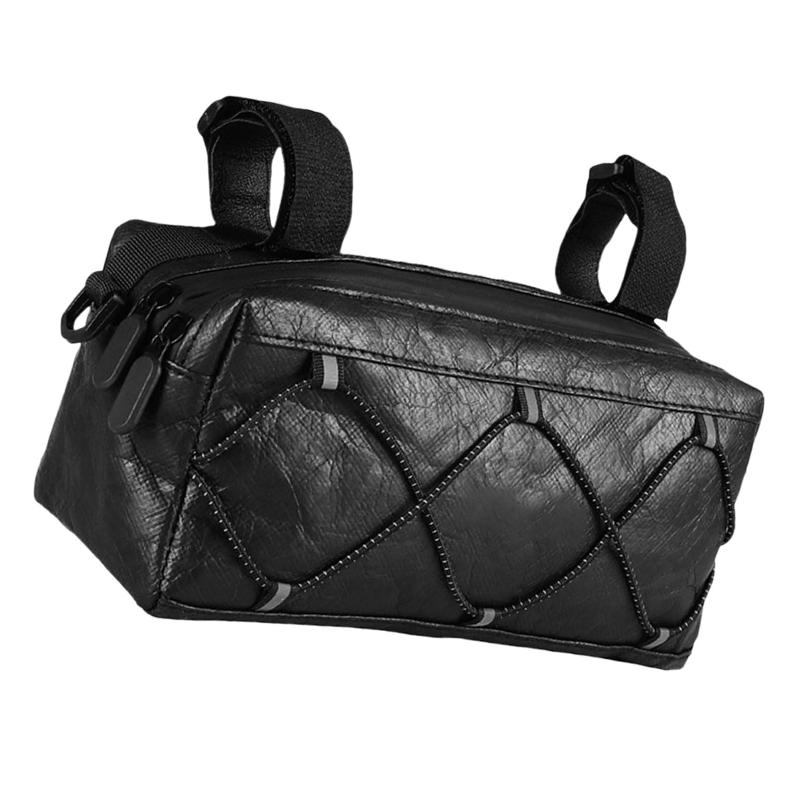 QUEENYARD Wasserdichte Vordertasche, Thermo-Fahrradtasche, leicht, Fahrradkorb für Outdoor-Fahrten von QUEENYARD