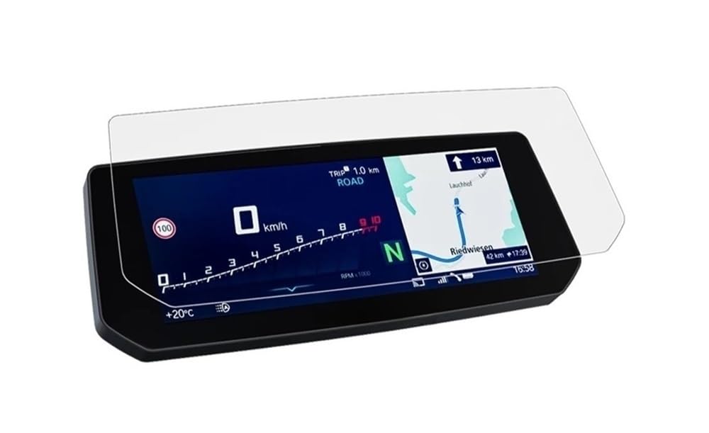 QUHFRSNML Motorrad-Instrumentenfilm Für BM&W CE04 CE 04 2021 2022 Motorrad Zubehör Tacho Scratch Cluster Screen-Dashboard Schutz Instrument Film von QUHFRSNML