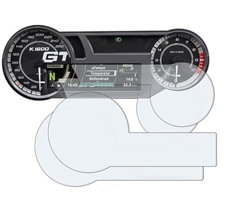 QUHFRSNML Motorrad-Instrumentenfilm Für BM&W K1600GTL K1600GT K1600 K 1600 B GT GTL Motorrad Instrument Cluster Kratzschutz Film Displayschutzfolie von QUHFRSNML