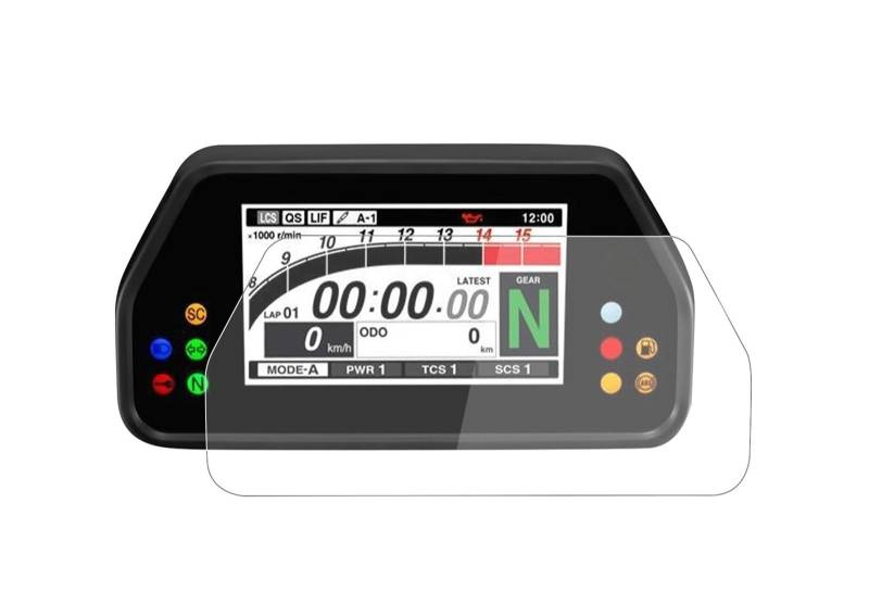 QUHFRSNML Motorrad-Instrumentenfilm Motorrad Zubehör Instrument Schutz Film Dashboard Screen Protector Für Yama&ha YZFR1 YZF R1 R1M R1S MT10SP Racer 900 GT von QUHFRSNML