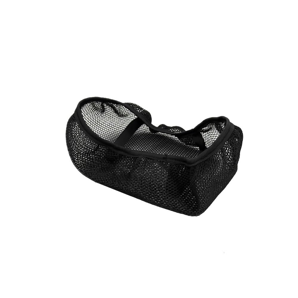 QUHFRSNML Motorrad Sitzbankbezug Für BM&W G310GS G310R G 310 G310 GS R 3D Anti-Rutsch-Kissen Mesh Schutz Sitzbezug Stoff Sattel Schwarz Motorradzubehör von QUHFRSNML