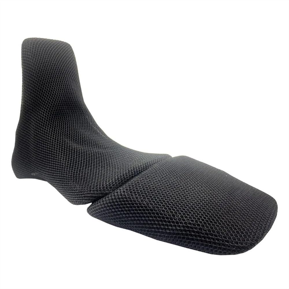 QUHFRSNML Motorrad Sitzbankbezug Für Morini X-Cape 650 Motorrad Zubehör Sitzkissen Abdeckung Schutzfolie 3D Sonnenschutz Mesh Pad Schutz von QUHFRSNML