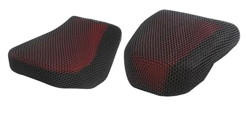 QUHFRSNML Motorrad Sitzbankbezug Motorrad Anti-Slip 3D Mesh Stoff Sitzbezug Atmungsaktive wasserdichte Kissen Für BM&W R1200GS R 1200 GS LC ADV Abenteuer R1250GS von QUHFRSNML