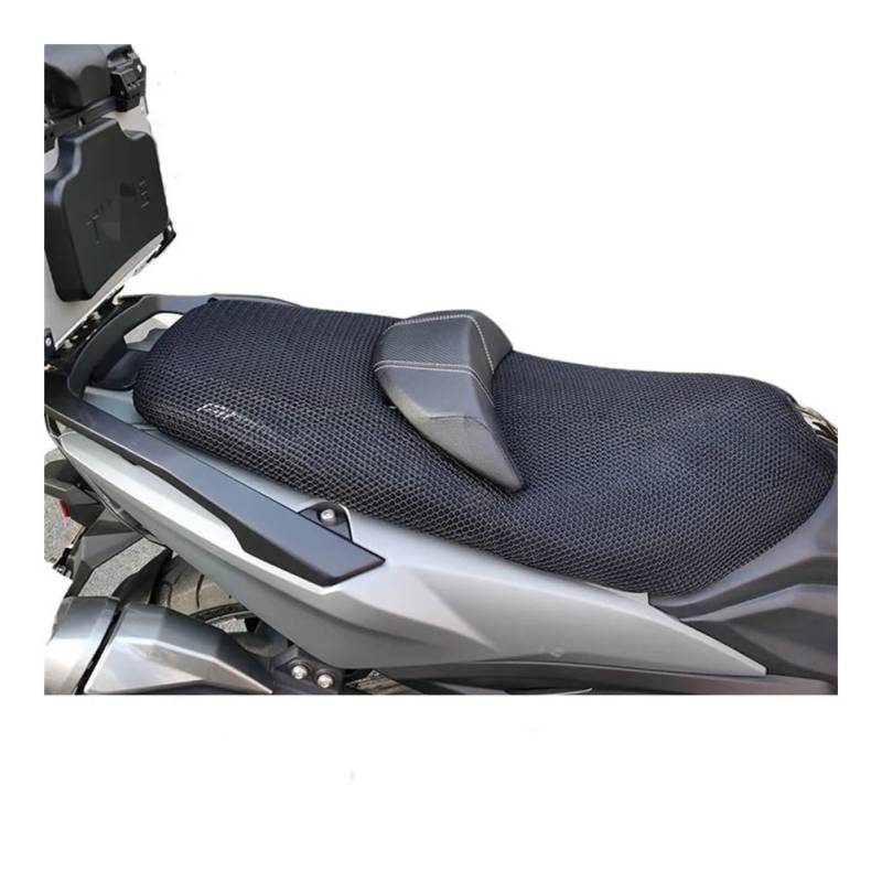 QUHFRSNML Motorrad Sitzbankbezug Motorradsitz Anti-Rutsch-Kissen 3D Spacer Mesh Stoffbezug Für KYMCO AK550 AK 550 VOBOFO von QUHFRSNML