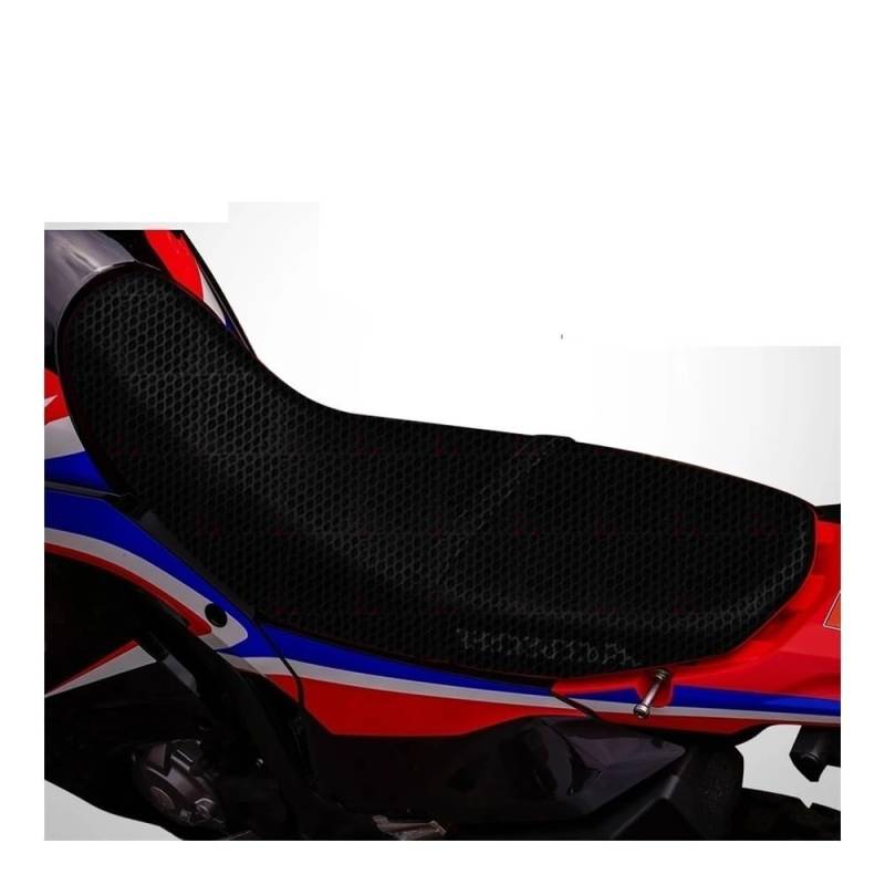 QUHFRSNML Motorrad Sitzbankbezug Zubehör Für Ho&n&da CRF 300L CRF300L 2021 Motorrad-Sitzbezug, Netzstoff, Schutzkissen, Nylon-Wabenmatte von QUHFRSNML