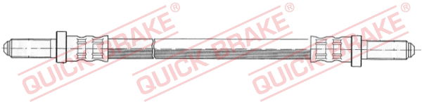 Bremsschlauch Hinterachse QUICK BRAKE 42.039 von QUICK BRAKE