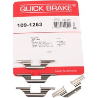 QUICK BRAKE Zubehörsatz, Scheibenbremsbelag 109-1263  VW,FORD,SKODA,GOLF II (19E, 1G1),GOLF III (1H1),Golf III Cabrio (1E7),Golf IV Cabrio (1E) von QUICK BRAKE