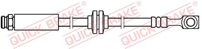 Quick Brake Bremsschlauch [Hersteller-Nr. 50.756X] für Opel von QUICK BRAKE