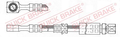 Quick Brake Bremsschlauch [Hersteller-Nr. 50.976] für Opel von QUICK BRAKE