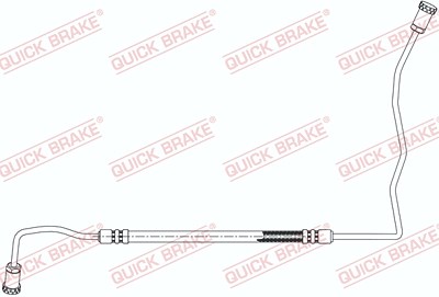 Quick Brake Bremsschlauch [Hersteller-Nr. 96.022] für Renault von QUICK BRAKE