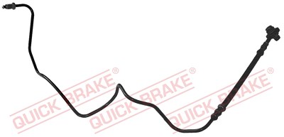 Quick Brake Bremsschlauch Hinterachse links [Hersteller-Nr. 96.003X] für Audi, Seat, Skoda, VW von QUICK BRAKE