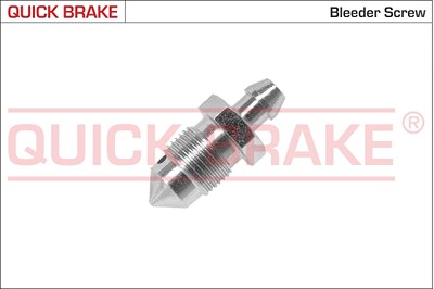 Quick Brake Entlüfterschraube/-ventil, Bremssattel [Hersteller-Nr. 0040] für Iveco von QUICK BRAKE