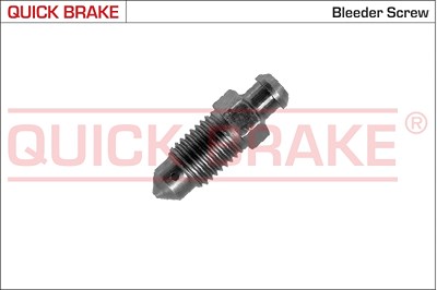 Quick Brake Entlüfterschraube/-ventil, Bremssattel [Hersteller-Nr. 0102] für Honda, Mg, Rover, Suzuki von QUICK BRAKE