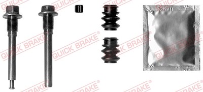 Quick Brake Führungshülsensatz, Bremssattel [Hersteller-Nr. 113-1373X] für Daihatsu, Isuzu, Mitsubishi, Opel von QUICK BRAKE