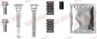 Quick Brake Führungshülsensatz, Bremssattel [Hersteller-Nr. 113-1385X] für Alfa Romeo, Citroën, Fiat, Ford, Honda, Jaguar, Lancia, Peugeot, Renault, T von QUICK BRAKE